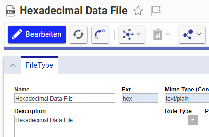 Extending FileType table with additional types for software files ...