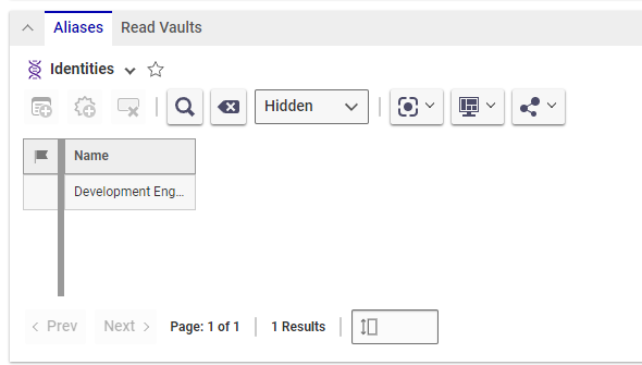 Unable to set Identities to User | Aras